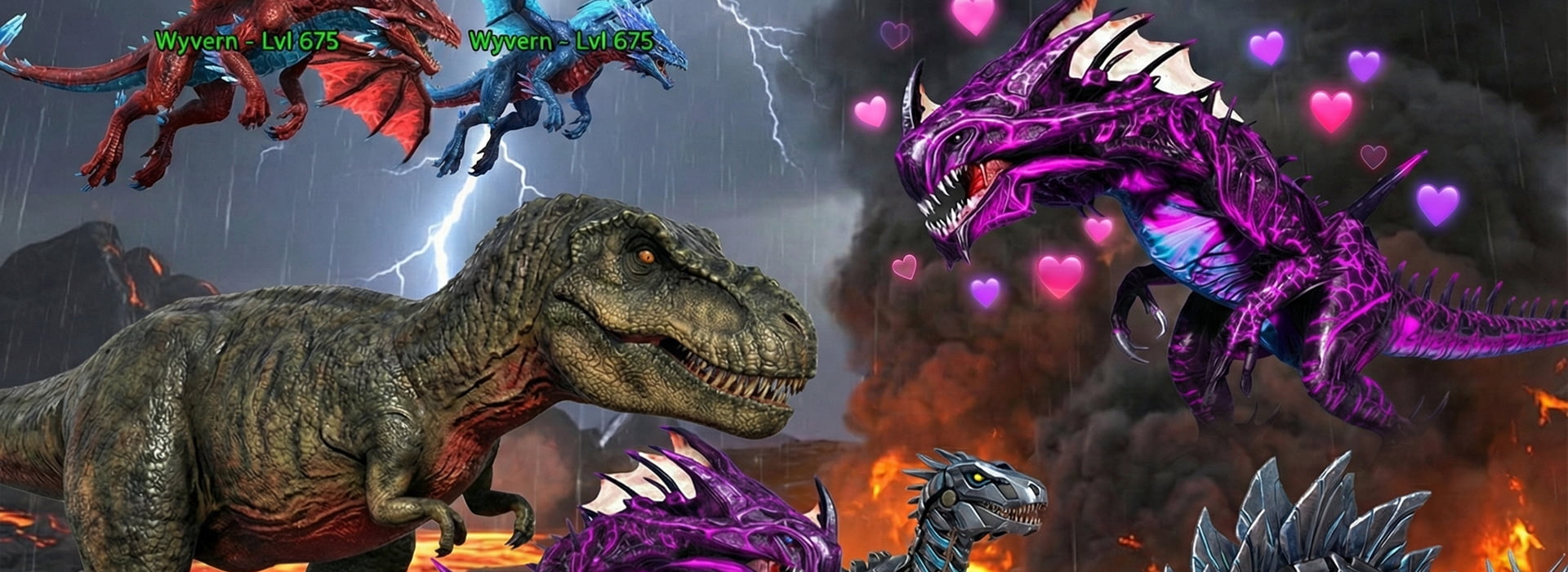 Evento 6 - Dinos Salvajes Nivel 450